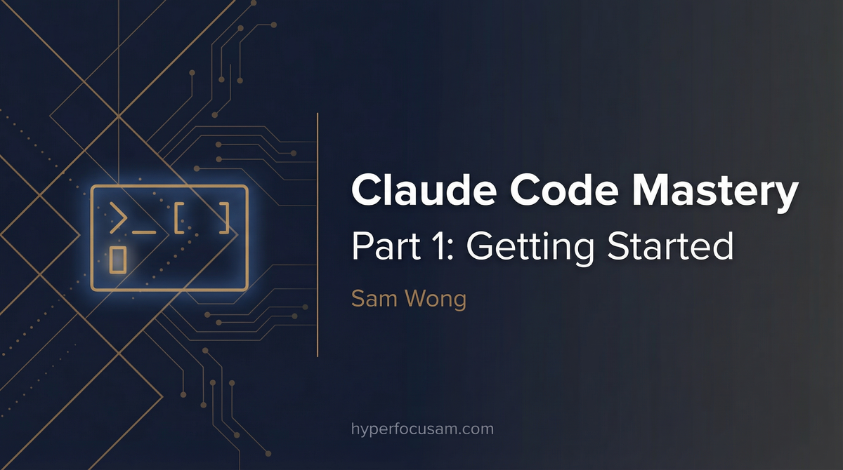 Claude Code Mastery: From Zero to Your First Agent