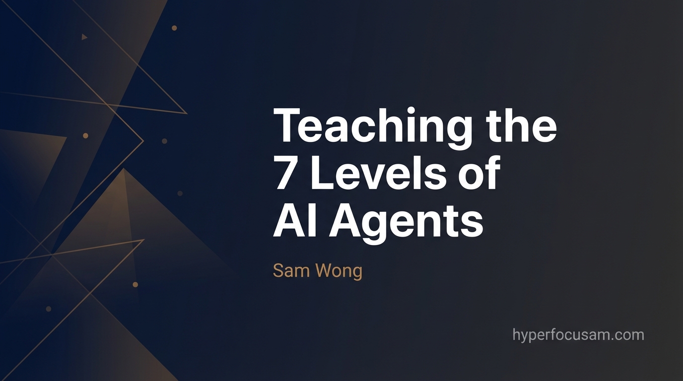 Teaching a Utility Company the 7 Levels of AI Agents